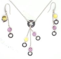 Collana Zancan Donna Ceramica in Argento Pietre dure AGC090-NAG0019-N - AGC090-NAG0019-N